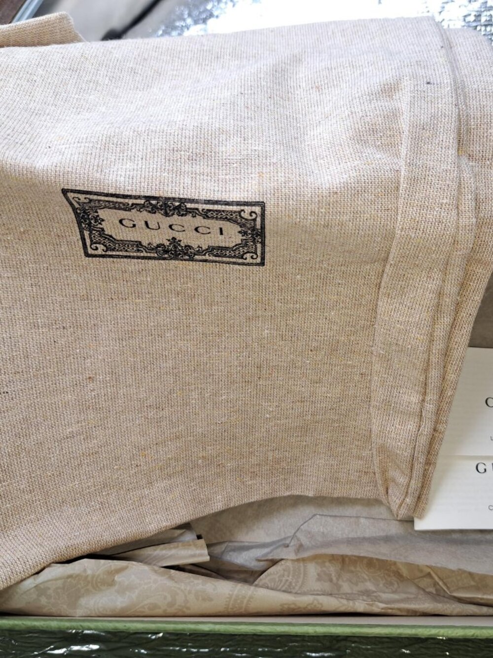 Gucci Marmont Block Sandals Size 37/6.5-7US GOLD - Picture 3 of 9